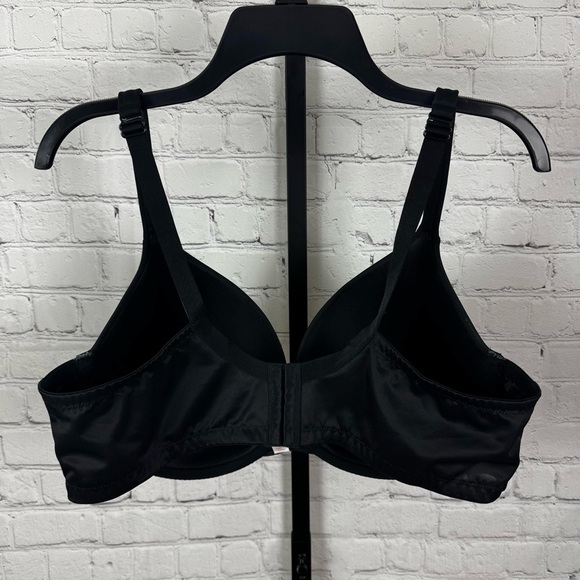 Cacique Black Boost Plunge Bra Size 44D - Picture 3 of 6